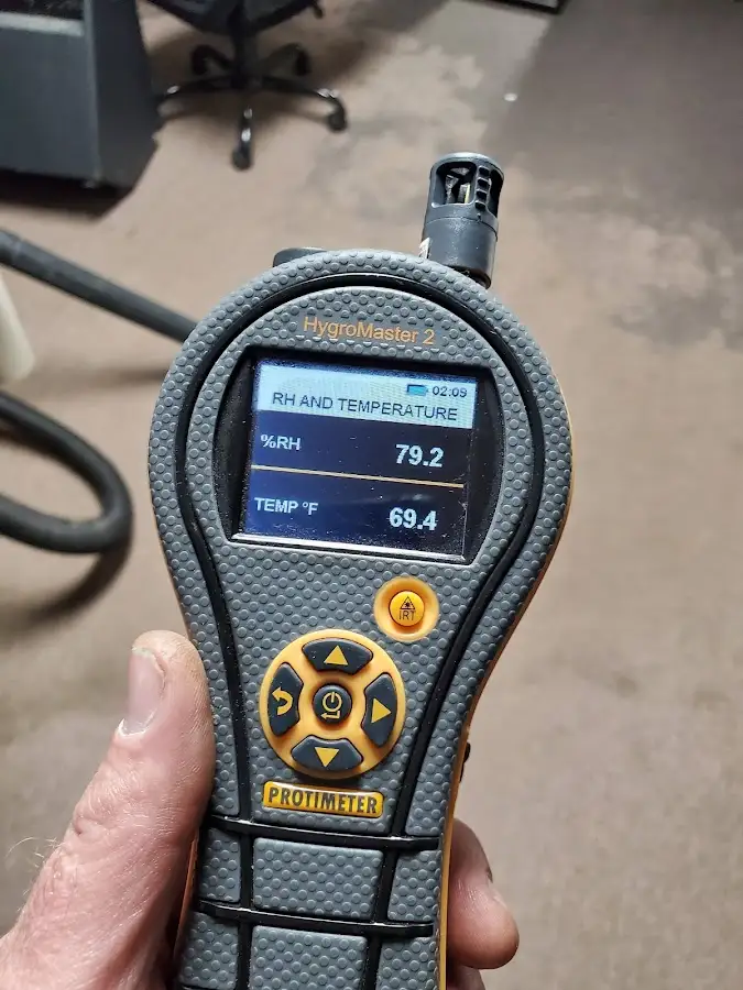 Moisture meter humidity assessment for Fire & Smoke Damage Restoration in University Park